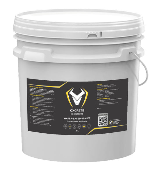 Oxcrete Hybrid Water-Based Concrete Sealer 15 Ltr - Clear
